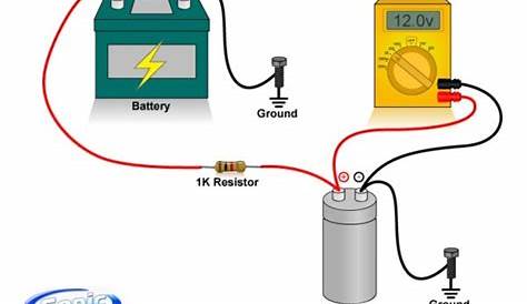 Subwoofer Wiring Diagram With Capacitor