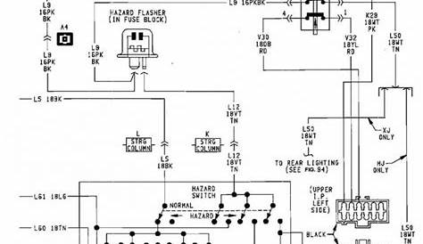 2001 jeep cherokee engine wiring diagram