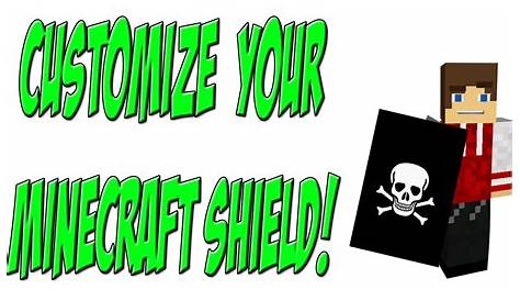 How to customize Shields in Minecraft - YouTube