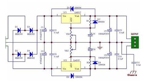 230 12v regulator circuit diagram