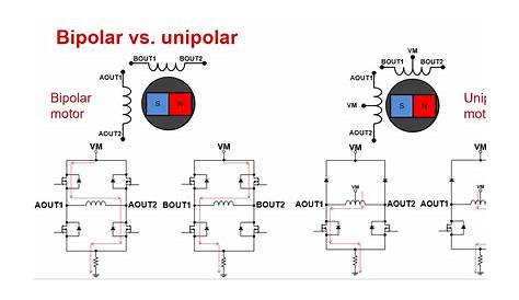 bipolar stepper motor driver circuit diagram