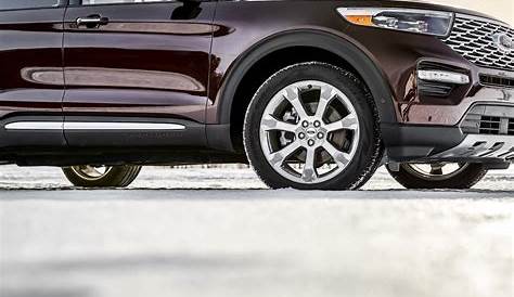 2019 ford explorer tire size