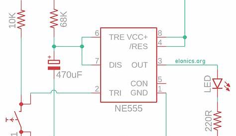 Adjustable Auto On Off Delay Timer Circuit Using 555 IC