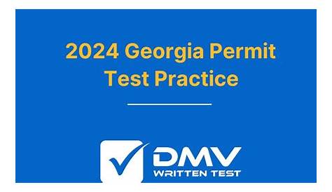 Free Georgia DDS Permit Practice Test 2024 - Real GA DMV Questions