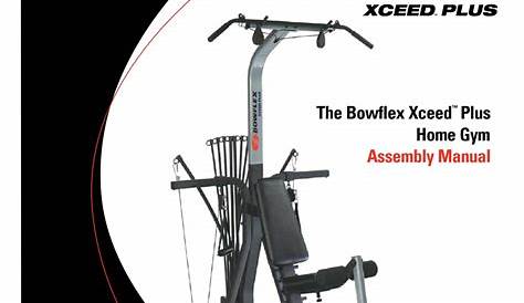 bowflex xceed owner's manual
