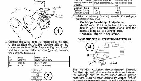 SHURE M97XE USER MANUAL Pdf Download | ManualsLib