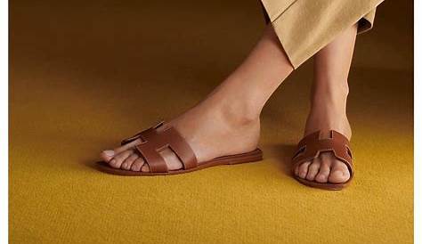hermes oran sandals color