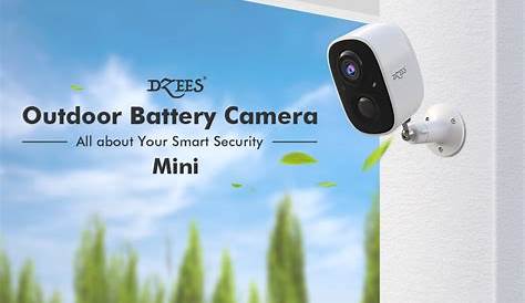 Dzees Security Cameras Wireless Outdoor - Spotlight & Siren, 1080P