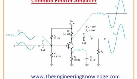 common collector amplifier circuit diagram