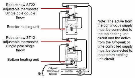 Double Element Water Heater Thermostat Wiring Diagram - Collection