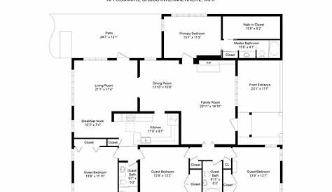 Schematic Floorplans for Property Marketing - Real Tours