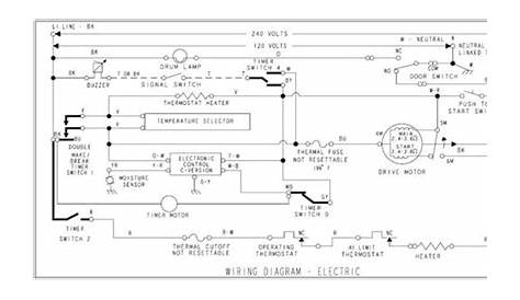 Kenmore 90 Series Dryer Wiring Diagram