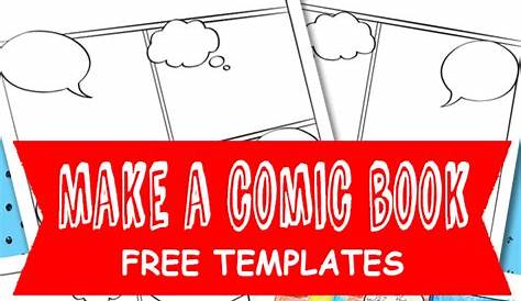 Comic Book Templates Free Kids Printable | Kids Activities Blog