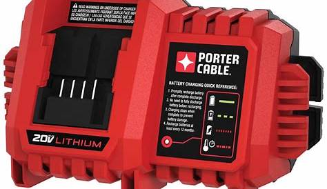 Shop PORTER-CABLE 20-Volt Power Tool Battery Charger at Lowes.com