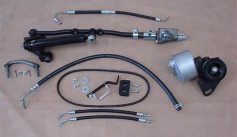 T 3500K Power Steering Kit Replacement For 1955-1956-1957 Ford