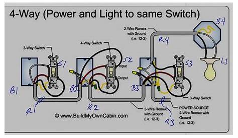 4 Way Light Switch Wiring Diagram - Wiring A 3 And 4 Way Leviton Smart
