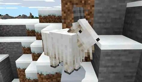 how to get a goat horn minecraft