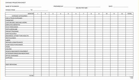 Car And Truck Expenses Worksheet — db-excel.com