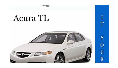 acura tl owners manual