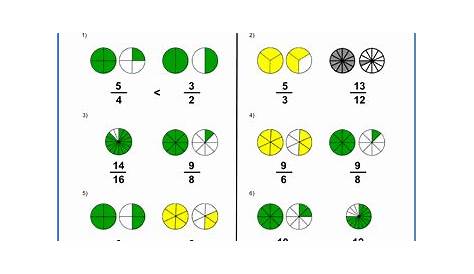 50 Fractions Greater Than 1 Worksheet