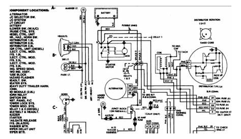 1985 chevy s10 wiring harness diagram
