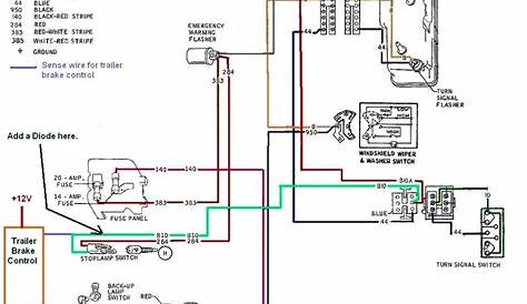 Ford Trailer Brake Controller Wiring Diagram - Wiring Diagram