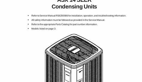 Amana Air Conditioner Manual - Amana Ap077r Parts Air Conditioners