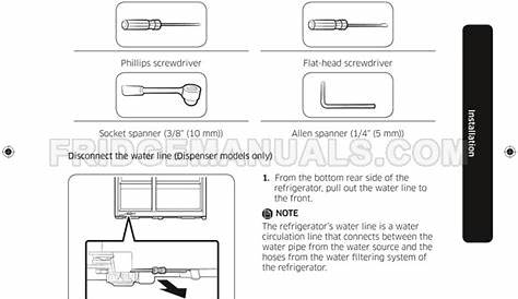 Samsung RS27T5200 Side by Side Refrigerator User Manual