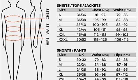 Men's Suits Size Chart / Men's Size Guide | How To Measure Your Body