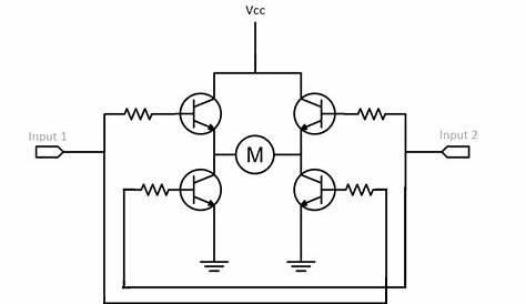 motor - Making an H-bridge with transistors - Arduino Stack Exchange