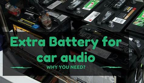 second battery car audio