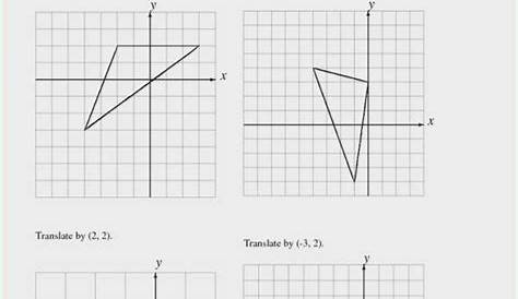 geometric translations worksheet