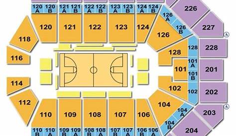 van andel arena detailed seating chart