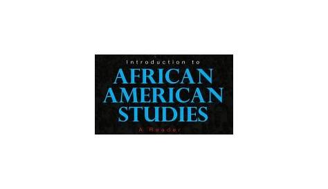 Introduction to African American Studies 1st edition | 9781516590292