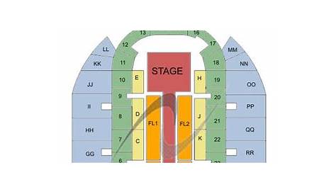 Mississippi Coast Coliseum Tickets in Biloxi Mississippi, Seating