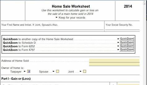 home basis worksheets