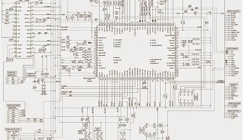 Schematic Diagrams: TOSHIBA MV13L4 CRT TV - SCHEMATIC - Circuit Diagram
