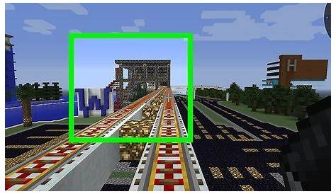 How To Make A Roller Coaster In Minecraft