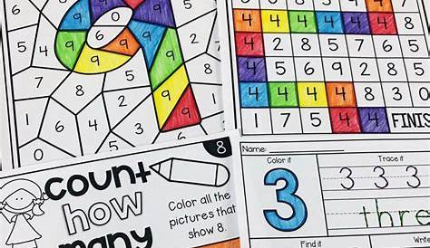 Numbers to 20 Worksheets MEGA BUNDLE | Preschool math, Math centers