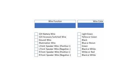 ford truck radio wiring parts