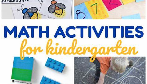 Kindergarten Worksheets and Games: 20 Kindergarten Math Activities