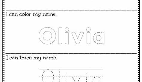 24 Learner-friendly Name Tracing Worksheets - Kitty Baby Love