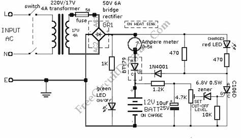 Car Battery Charger Schematic Diagram | See More...