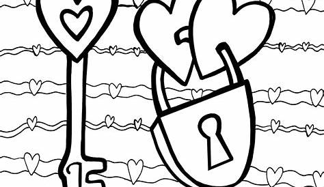Printable Valentine's Day Coloring Page 2 - Coolest Free Printables