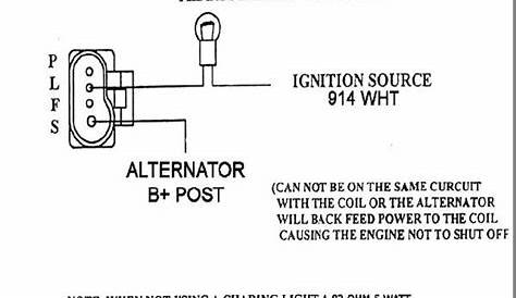 gm lt1 alternator wiring