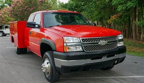 2005 Chevrolet Silverado 3500 Crew Cab 6.6L Duramax Toolbox Bed Cold A