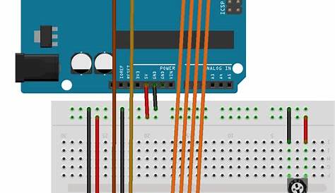 circuit diagram arduino pin