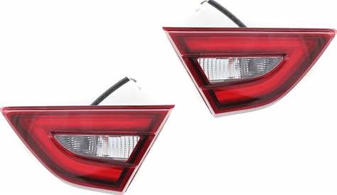 Tail Light For 2016-2018 Nissan Maxima Set of 2 Driver and Passenger