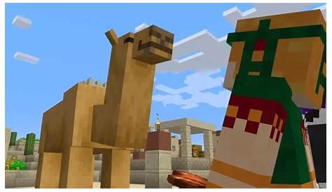 what do you feed camels in minecraft