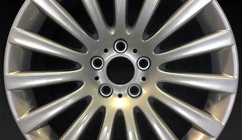 19x9.5" BMW 7 Series wheels oem 09-14 Rear silver rims 71337